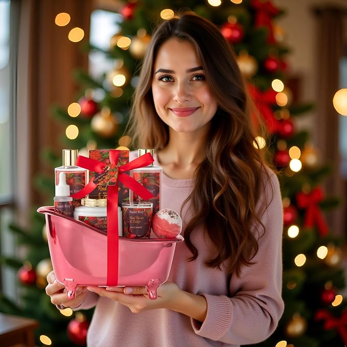 Christmas Gifts for Women, spa kit Gifts for Her Mother's Day Bath Spa Gift Set - Image 3