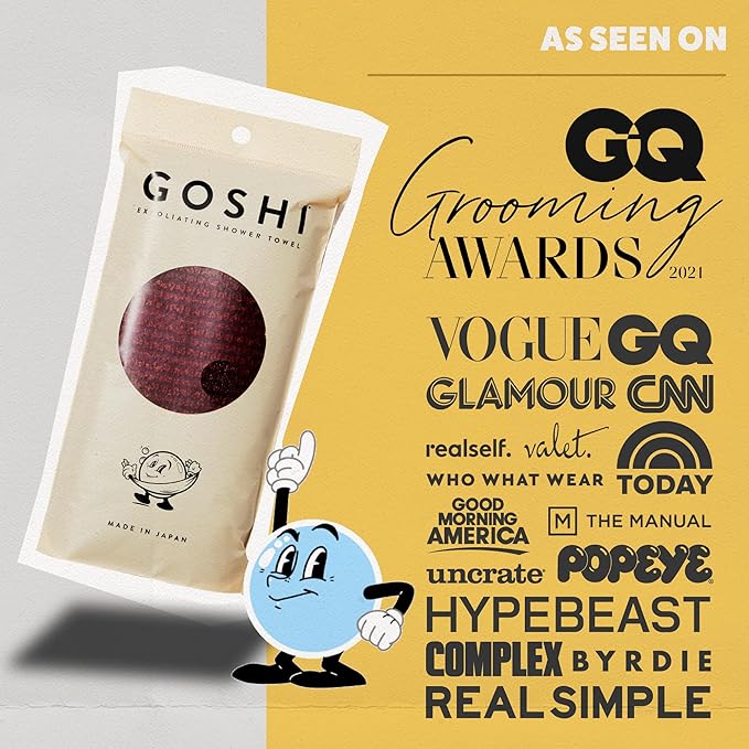 GOSHI Exfoliating Shower Towel - Image 4
