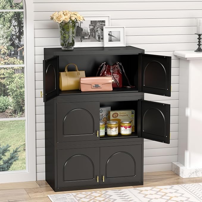Wall Upper Storage Cabinet, Metal Bathroom Wall Mounted Cabinet, 15 Inch - Image 8