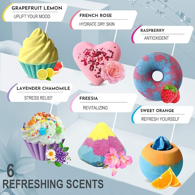 Bath Bombs Gift Set for Christmas - Image 3