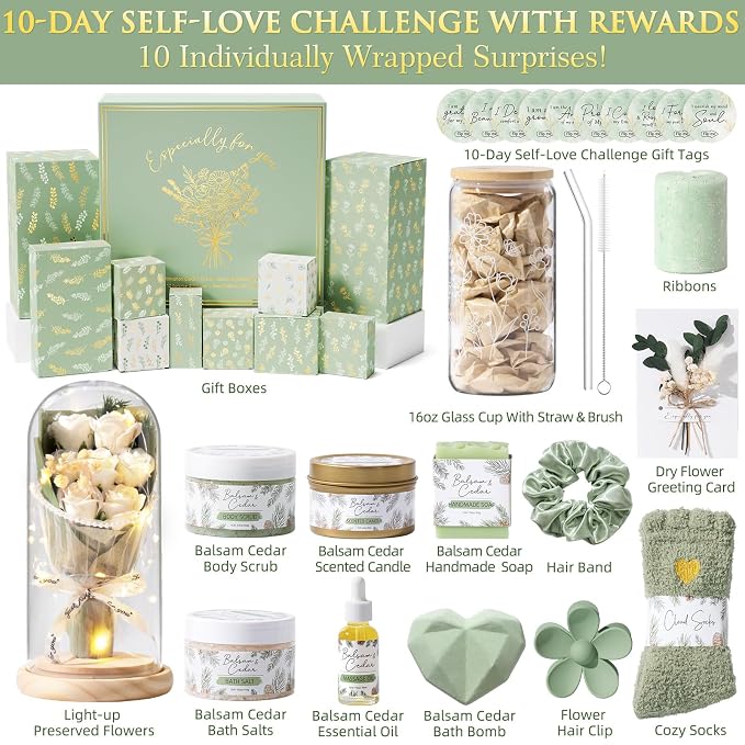 Christmas Gifts for Women & Teenage Girls, 10 Day Self Love Challenge to Unlock - Image 2