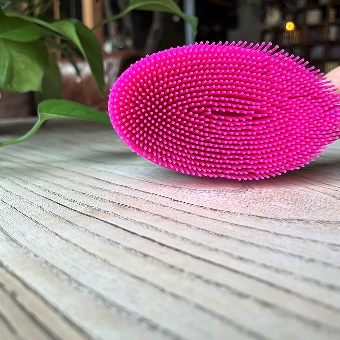 Premium Sensory Brush for Kids or Autism, Soft Silicone Body Scrubber, 2 in 1 - Image 5