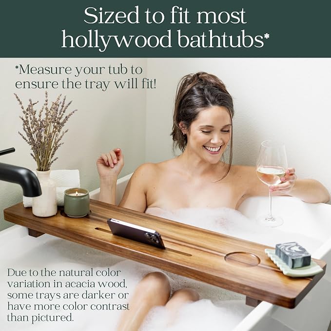 Premium Nature Shed Bathtub Tray - Image 2