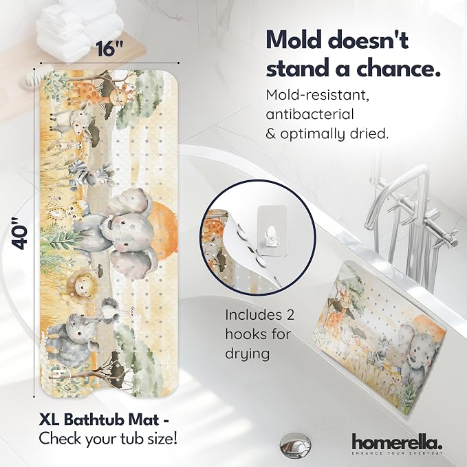 Bath Tub Mat Non Slip Anti Mold - Image 3