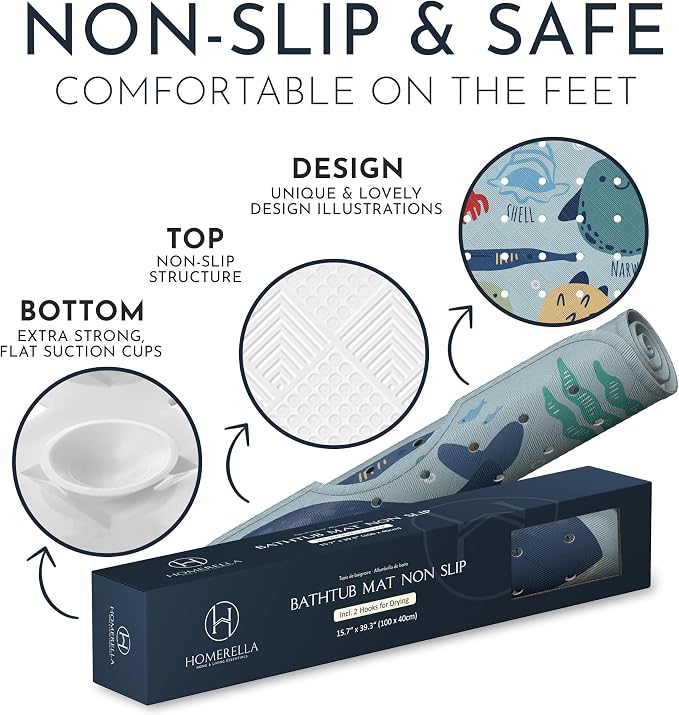 Bath Tub Mat Non Slip Anti Mold - Image 4