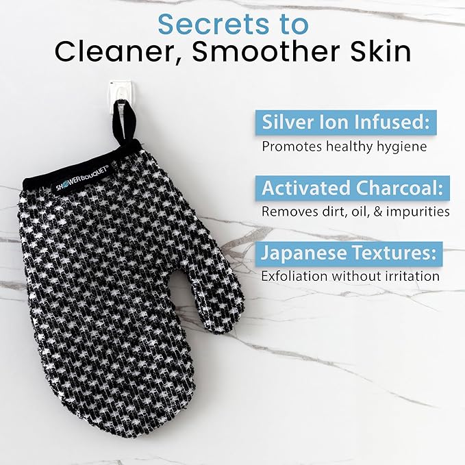 Japanese Exfoliating Mitt 2-Pack - Image 3