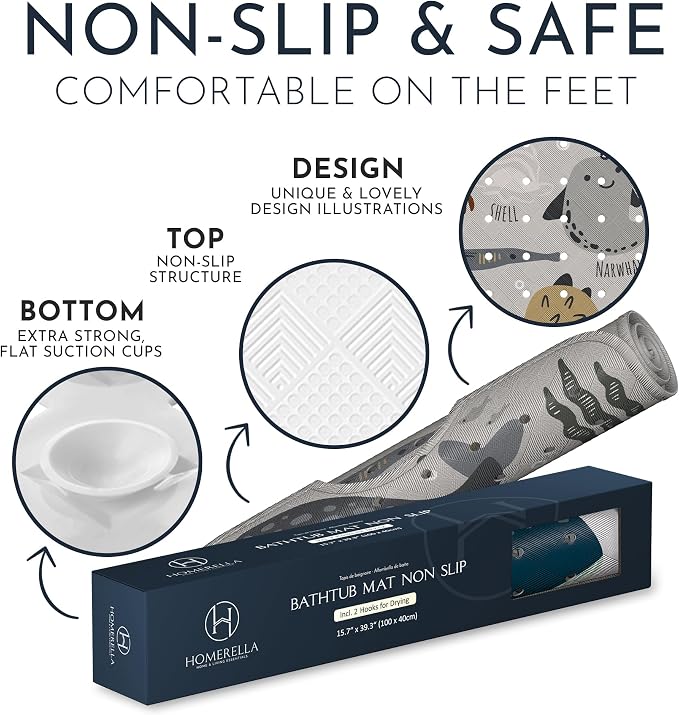 Bath Tub Mat Non Slip Anti Mold - Image 4
