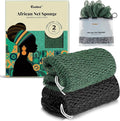 CORATED African Net Sponge Authentic, Shower Loofah Exfoliating Bath Sponge by CORATED