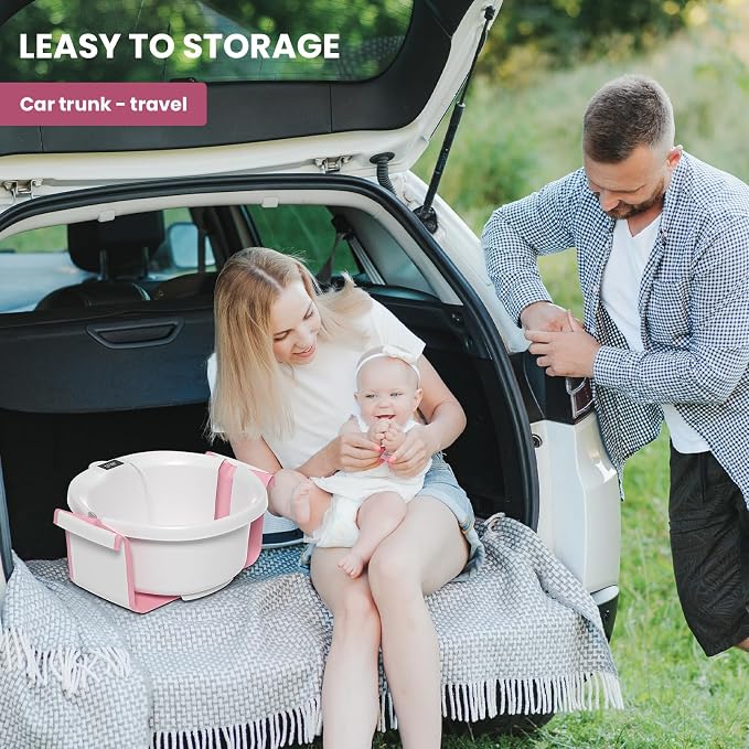 Collapsible Baby Bathtub, Baby Tubs - Image 7