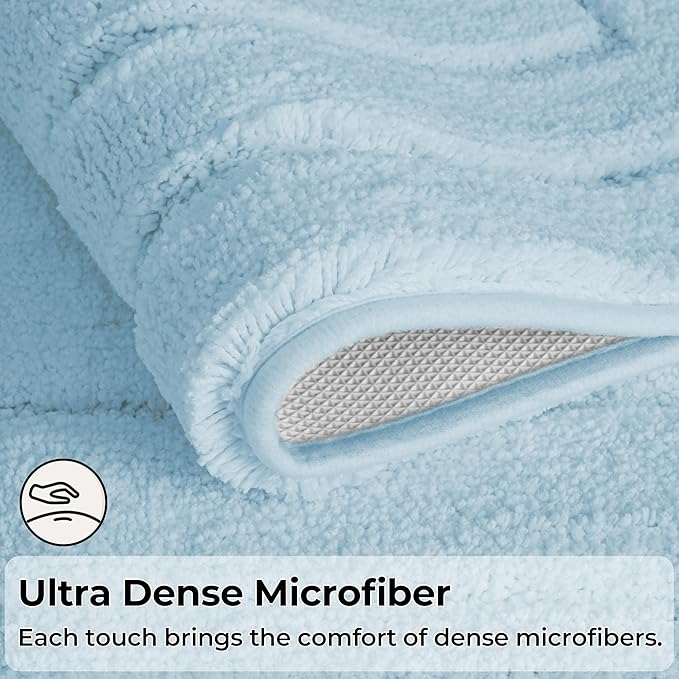 GRANNY SAYS Bathroom Rugs Sets 2 Piece, Soft Bath Mats - Image 3