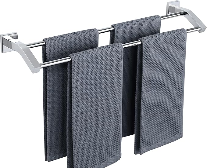Alise Double Bath Towel Bars Towel Racks by Alise