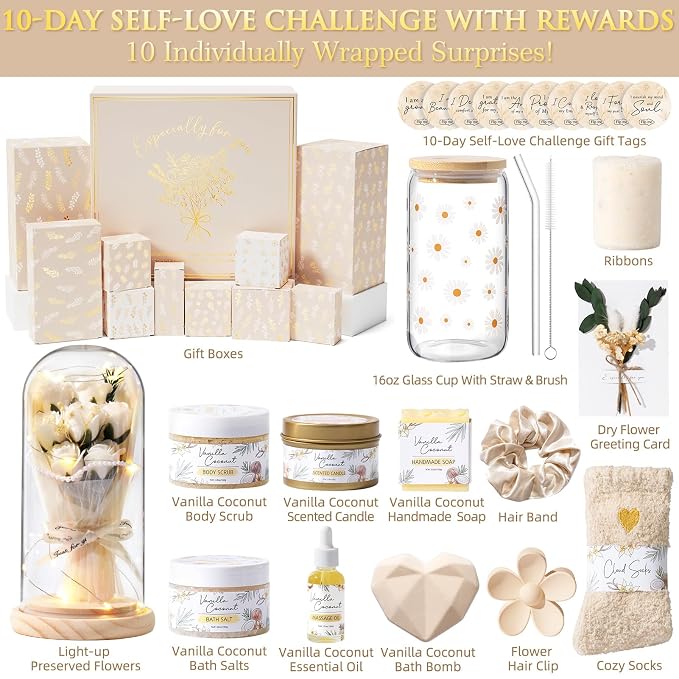 Christmas Gifts for Women & Teenage Girls, 10 Day Self Love Challenge to Unlock - Image 2
