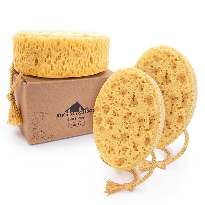 myHomeBody Bath Sponge, Foam Loofah, Body Scrubber by myHomeBody