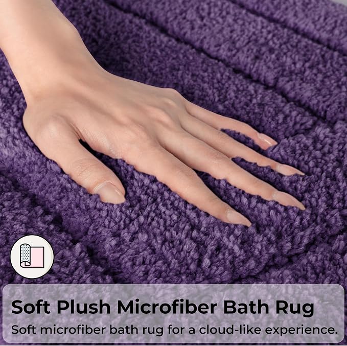 GRANNY SAYS Bathroom Rugs Sets 2 Piece, Soft Bath Mats - Image 3