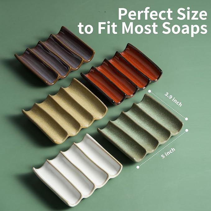 Soap Dish Bar Sponge Soap Holder - Image 2