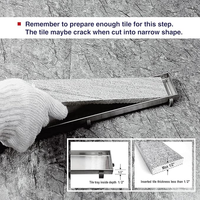 Neodrain 48-Inch Linear Shower Drain - Image 9