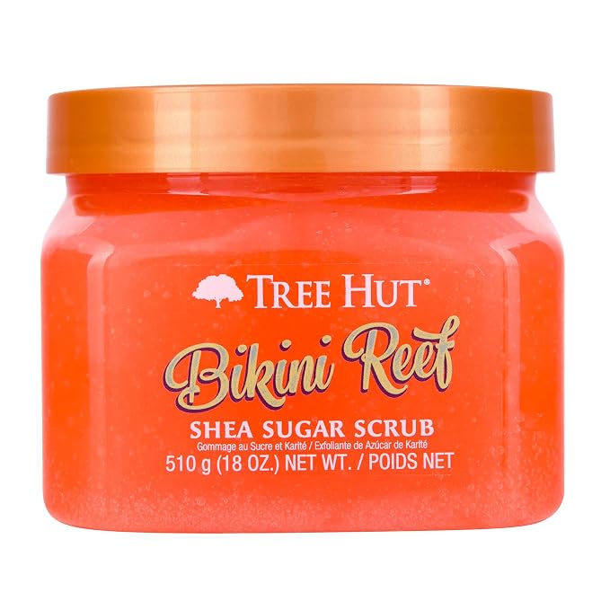Tree Hut Bikini Reef Shea Sugar Scrub, Exfoliating, Hydrating & Moisturizing by TreeHut