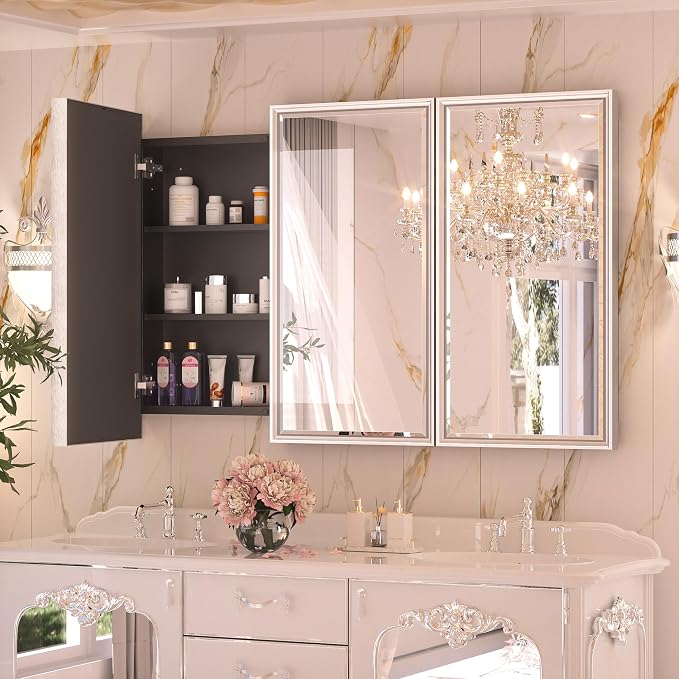 Keonjinn 48” x 30” Medicine Cabinets - Image 9