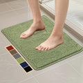Bcoimo 24"×17" Absorbent Bath Mat, Non-Slip by Bcoimo