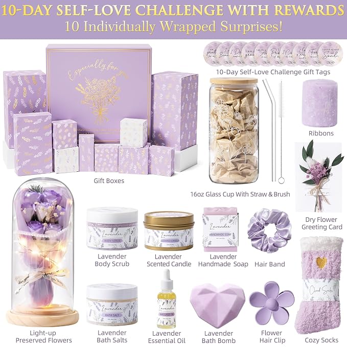 Christmas Gifts for Women & Teenage Girls, 10 Day Self Love Challenge to Unlock - Image 2