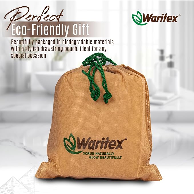 Waritex Premium Natural Egyptian Loofah Sponges, Made from 100% Natural Organic - Image 7