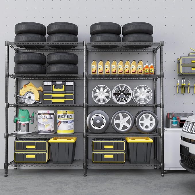 Homdox Heavy Duty Metal Shelves - Image 8