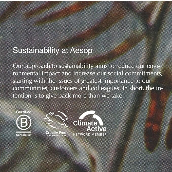 Aesop Geranium Leaf Body Cleanser Refill | Invigorating Gentle Cleansing Gel | - Image 7