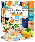 Assorted Foaming Hand Soap Tablets – 20 Tablets in 5 Scents – Individually by MELTINGTABS