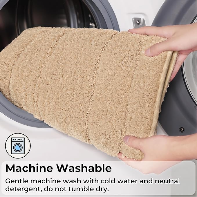 GRANNY SAYS Bathroom Rugs Sets 2 Piece, Soft Absorbent Microfiber Bath Mats - Image 8