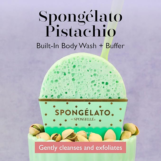 Spongelato Loofah Exfoliating Body Scrubber by Spongelle | Infused - Image 2