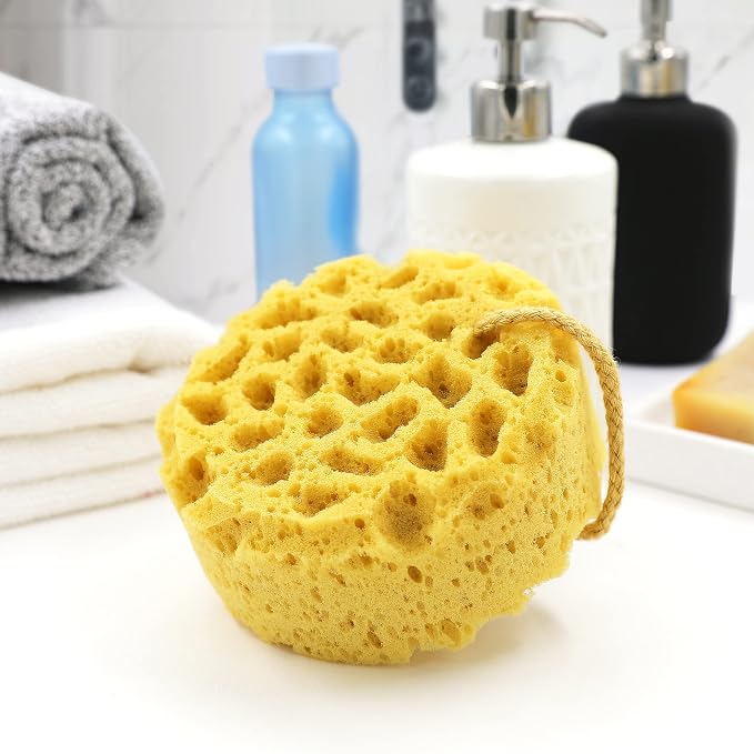 myHomeBody Bath Sponge, Foam Loofah, Body Scrubber - Image 6