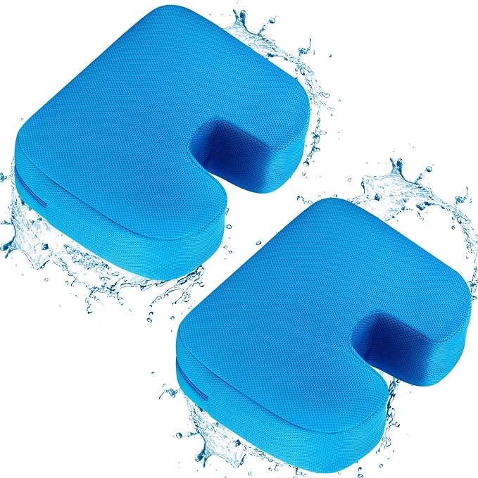 Suzile 2 Pcs Hot Tub Booster Seat Weighted Spa Bathtub Booster Inflatable by Suzile