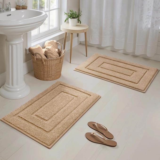 GRANNY SAYS Bathroom Rugs Sets 2 Piece, Soft Bath Mats - Image 8
