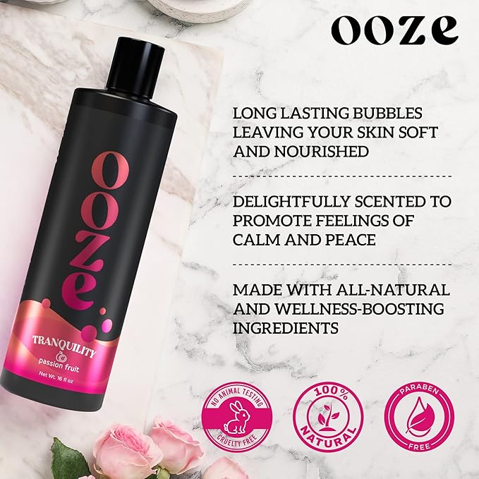 OOZE Passion Fruit Bubble Bath - Image 4