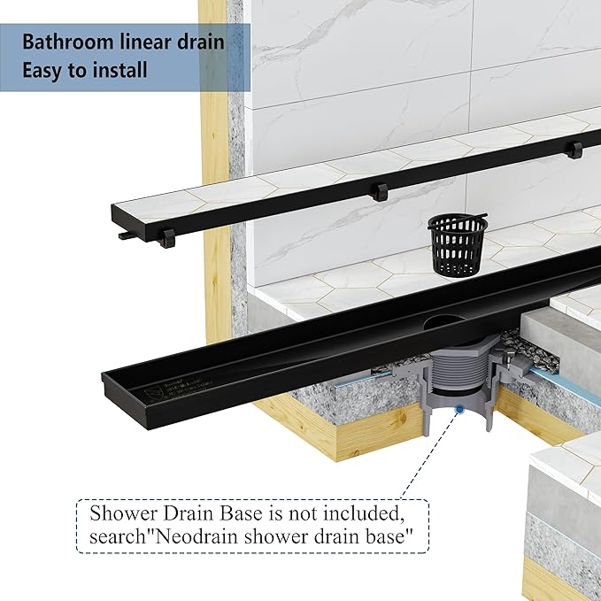 Neodrain 18-Inch Linear Shower Drain - Image 7