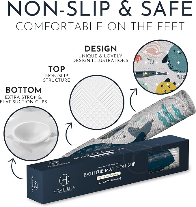 Bath Tub Mat Non Slip Anti Mold - Image 4