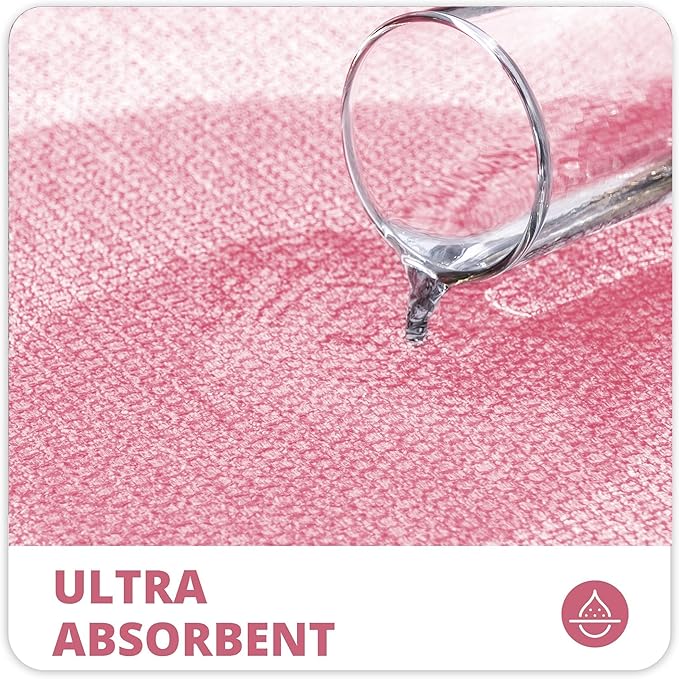 Toilet Rugs U Shaped Bathroom Rug, Machine Washable Non Slip Quick Dry Super - Image 3
