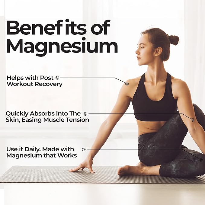 Pure Magnesium Oil Spray 12oz – USP Grade Topical Magnesium Glycinate - Image 4