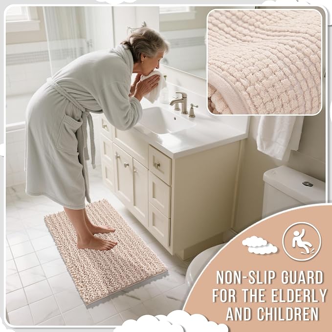 Yimobra Bathroom Runner Rug 60x24 Inch - Image 6