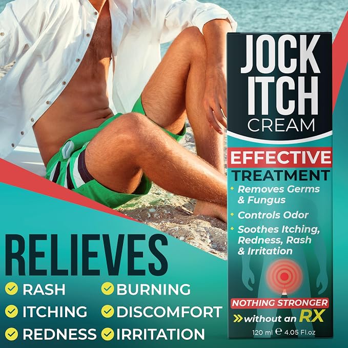 Jock Itch Cream | Extra Strength Antifungal Treatment - Image 3