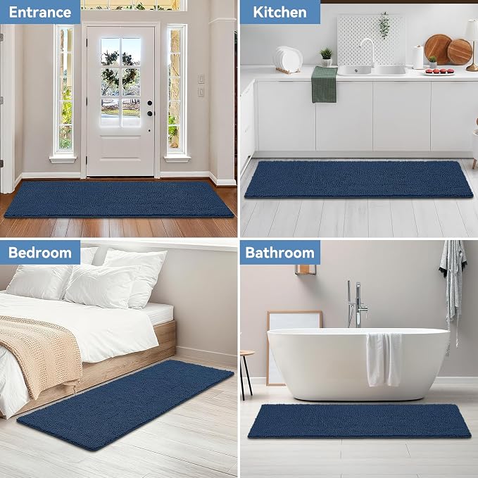 Bcoimo 70"×24" Absorbent Bath Mat, Non-Slip - Image 7