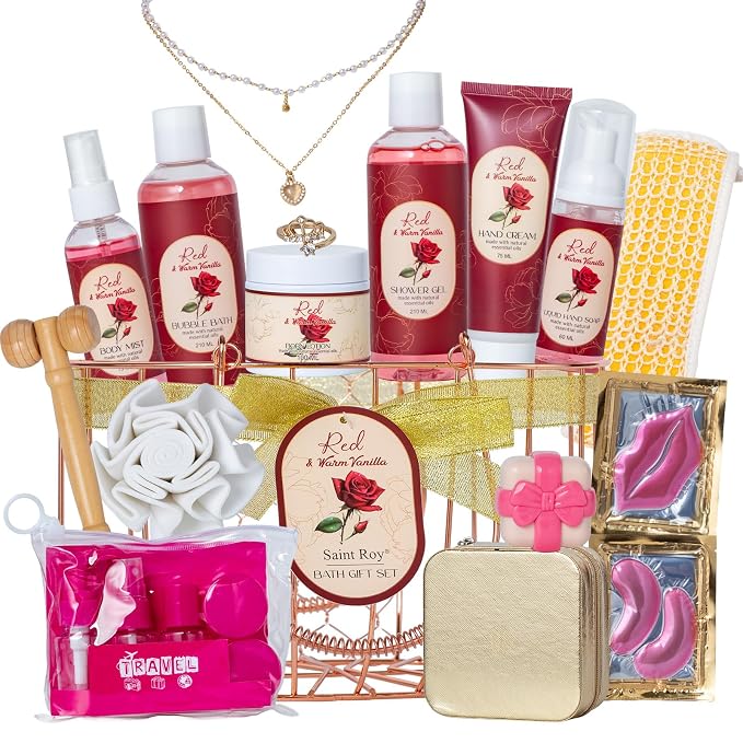 21Pcs Bath and Body Gift Basket Set - Image 9