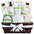 Spa Gift Baskets For Women Body & Earth 10pcs Spa Gifts For Women, Lily Gift by BODYEARTH