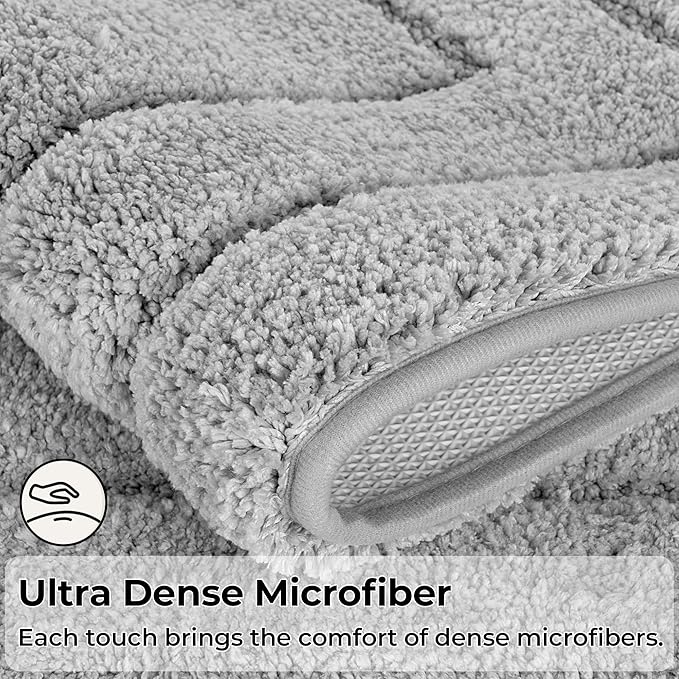 GRANNY SAYS Bathroom Rugs Sets 2 Piece, Soft Absorbent Microfiber Bath Mats - Image 9