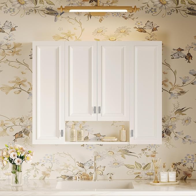 Bathroom Medicine Cabinet with Storage, Space Saver Over The Toilet by Unknown
