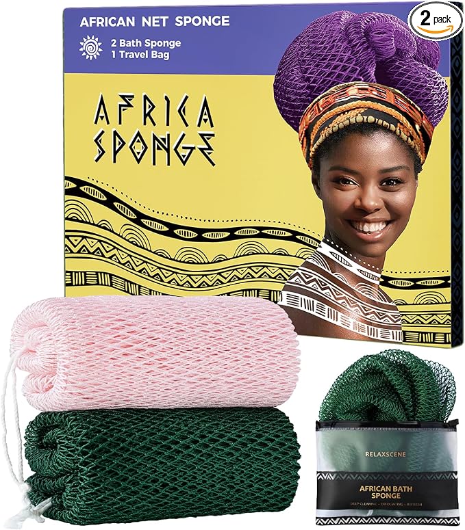 Afro Scrubber African Net Sponge by RelaxScene