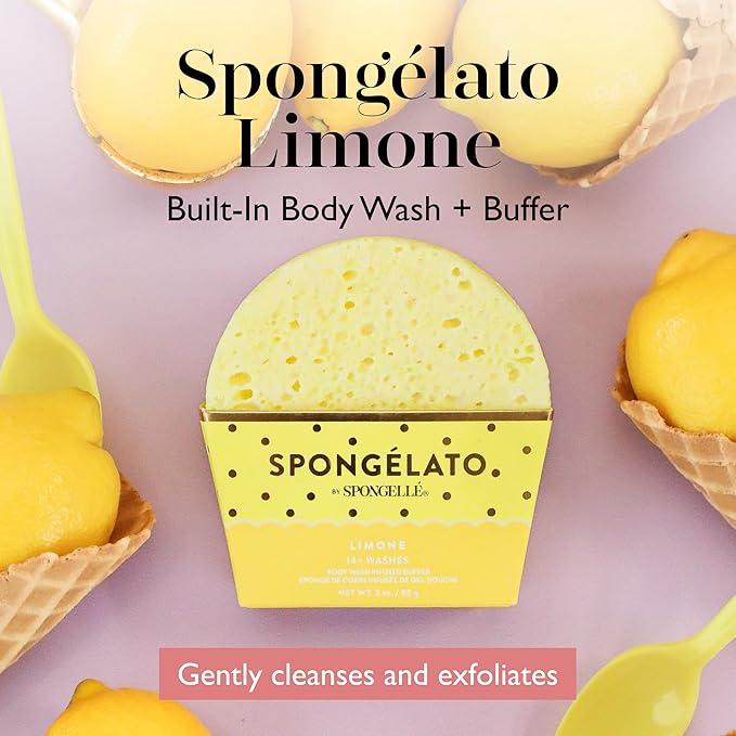 Spongelato Loofah Exfoliating Body Scrubber by Spongelle | Infused - Image 2