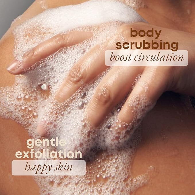 Natural Loofah Exfoliating Body Scrubber, Loofah Shower Sponge, Luffa - Image 6