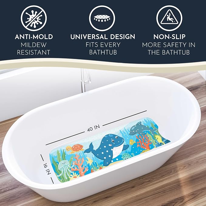 Bath Tub Mat Non Slip Anti Mold - Image 2