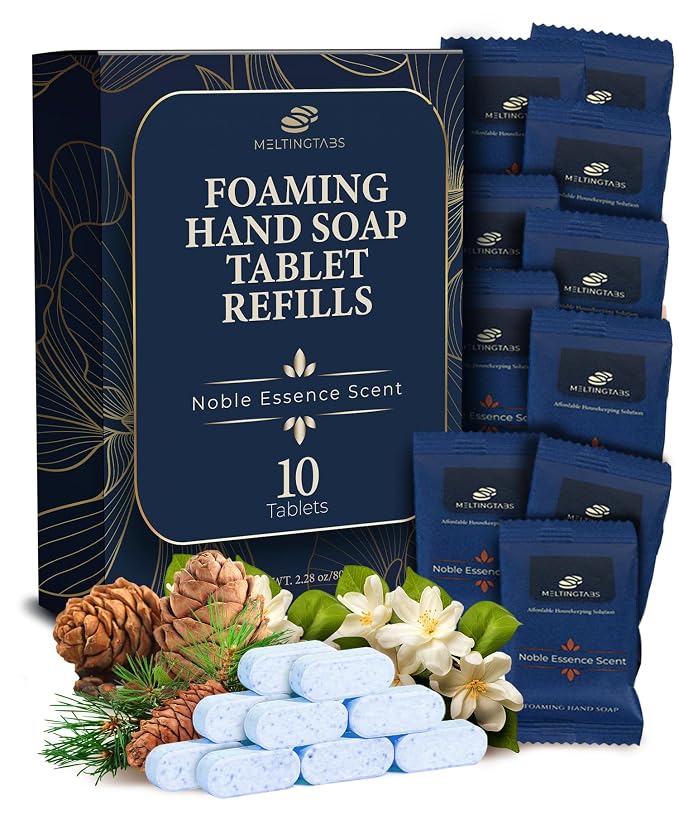 Foaming Hand Soap Tablets Refill Hotel Lobby Scent by MELTINGTABS